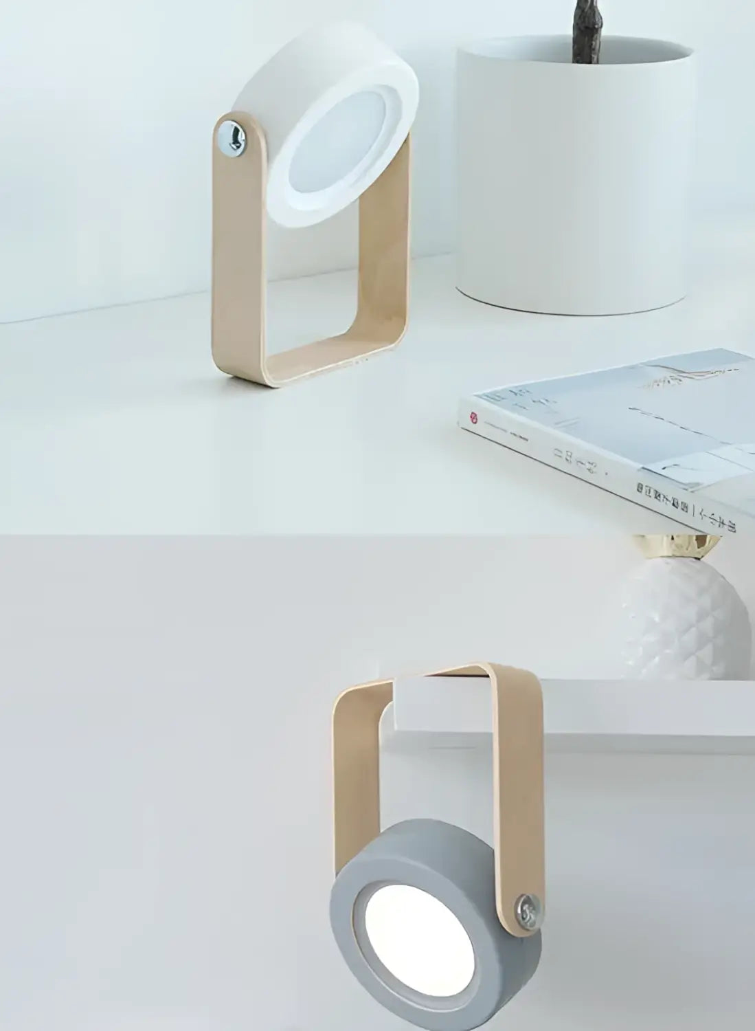 USB Rechargeable & Portable Lamp with Foldable LED Light Feature