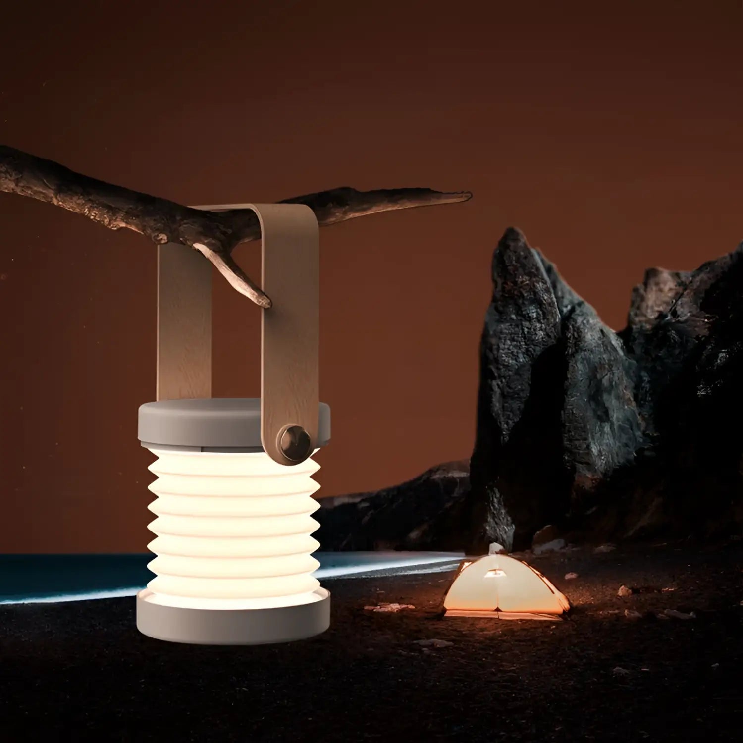 USB Rechargeable & Portable Lamp with Foldable LED Light Feature