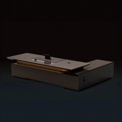 Hiley · Modern L-Shaped Executive Desk