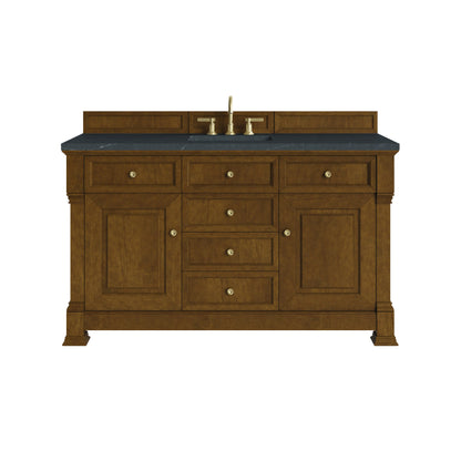 James Martin Brookfield 60" Single Bathroom Vanity, Honey Oak