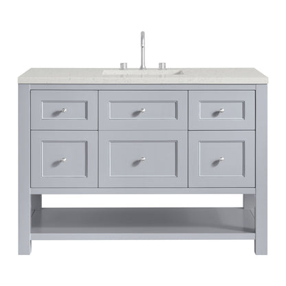 James Martin Breckenridge 48" Single Bathroom Vanity, Serenity Blue