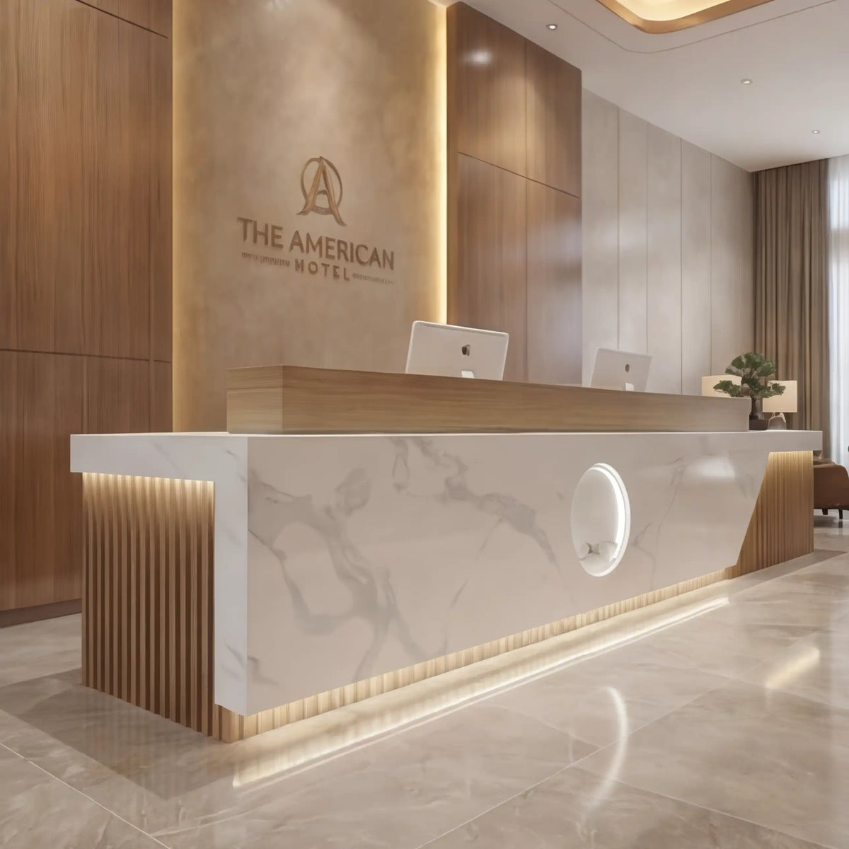 Front Reception Top Buy Ovelle · Front Reception Desk Online at Best Price