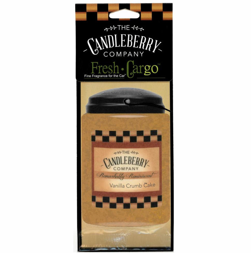 Vanilla Crumb Cake™- "Fresh Cargo"®, Scent for the Car (2-PACK) (Collective)