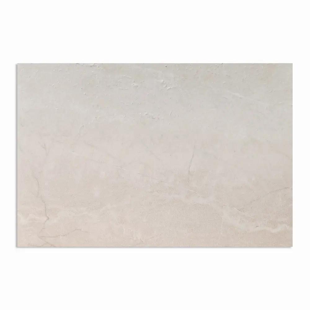Vanilla Shadow Leather Marble Pavers 16x24