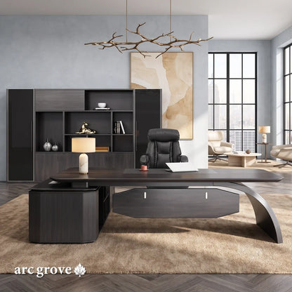 Ventura · Modern L-Shaped Executive Desk