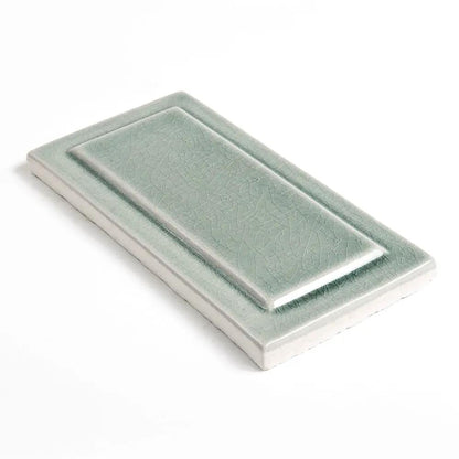 Verdant Crackled Ennis Ceramic Accent Tiles 3x6