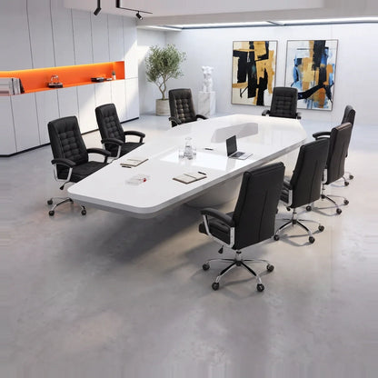 Vertix · Conference Room Table, Tapered Hexagon