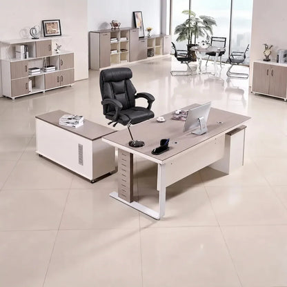 Vesper · Executive Desk w/ Mobile Storage