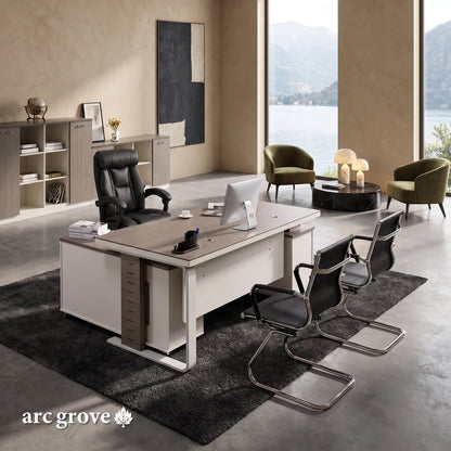 Vesper · Executive Desk w/ Mobile Storage