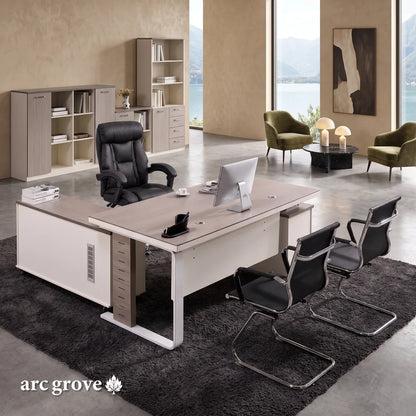Vesper · Executive Desk w/ Mobile Storage