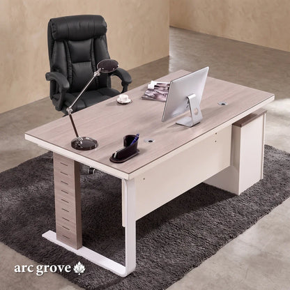 Vesper · Executive Desk w/ Mobile Storage