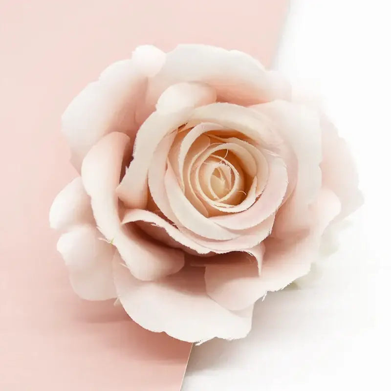 Vibrant silk artificial roses wedding and living room decor