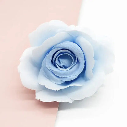 Vibrant silk artificial roses wedding and living room decor