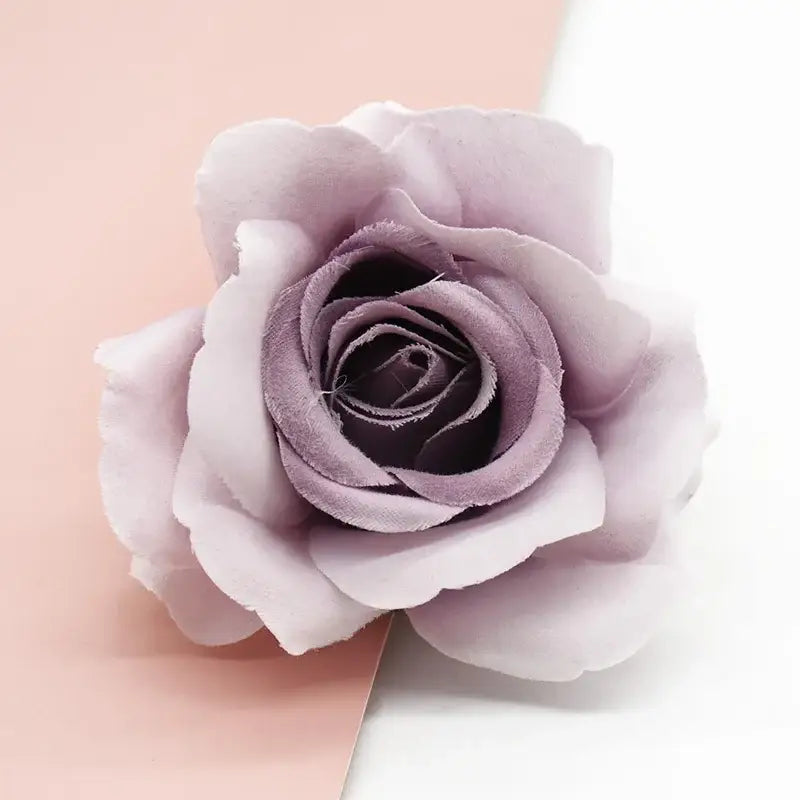 Vibrant silk artificial roses wedding and living room decor