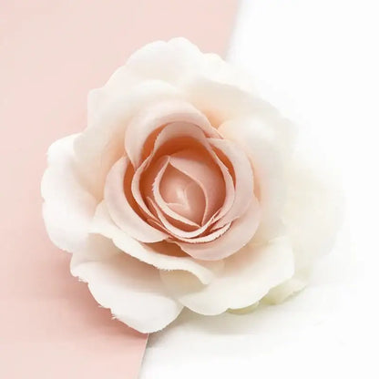 Vibrant silk artificial roses wedding and living room decor