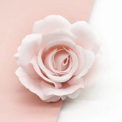 Vibrant silk artificial roses wedding and living room decor