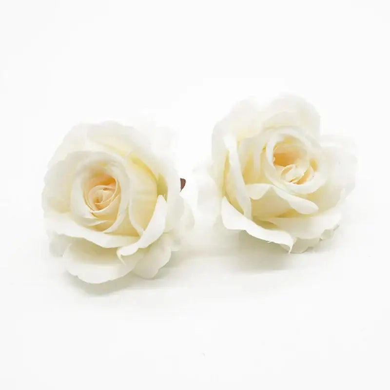 Vibrant silk artificial roses wedding and living room decor