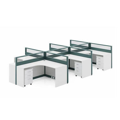 Trevik · L-Shaped Cubicle Workstation