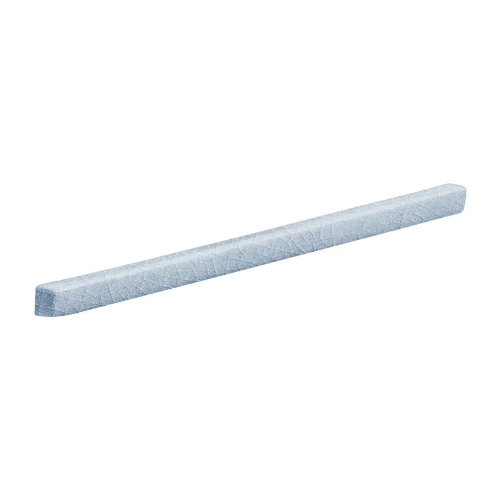 Myrtle Bloom Crackled Edge Trim Ceramic Moldings 3/8x6