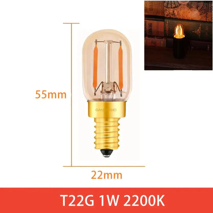 Vintage amber led bulb brass & silver home decor – living room light