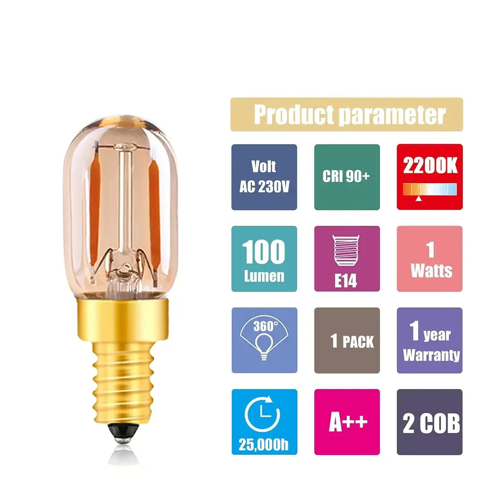 Vintage amber led bulb brass & silver home decor – living room light