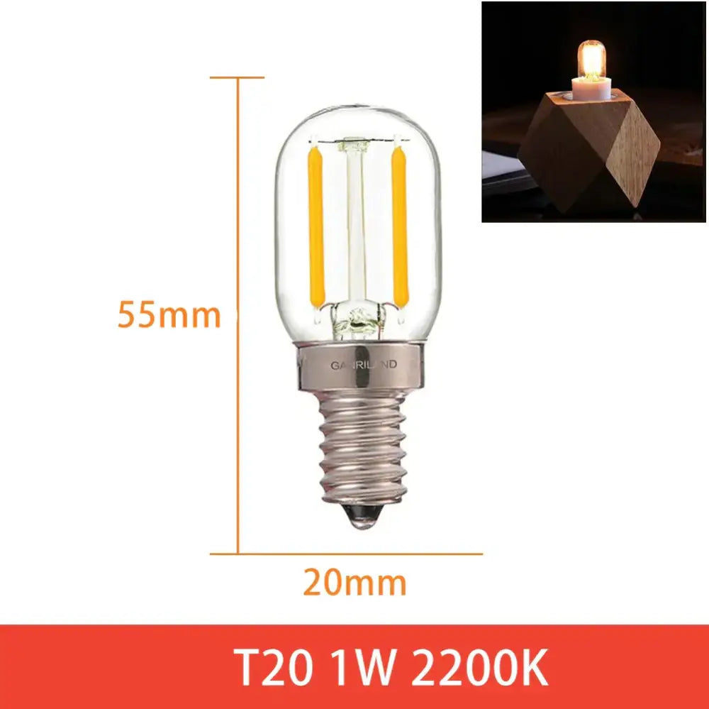 Vintage amber led bulb brass & silver home decor – living room light