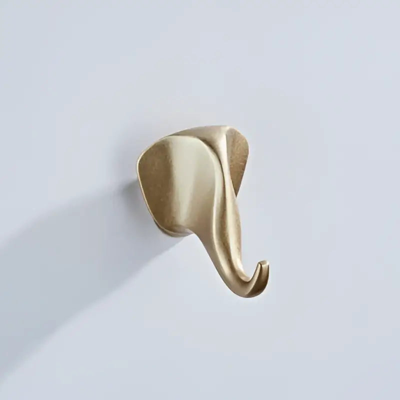 Vintage animal brass robe hooks bathroom wall mount decor