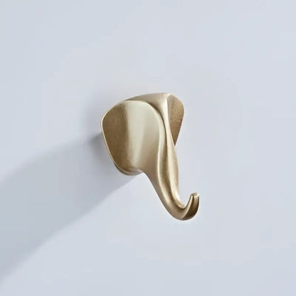 Vintage animal brass robe hooks bathroom wall mount decor