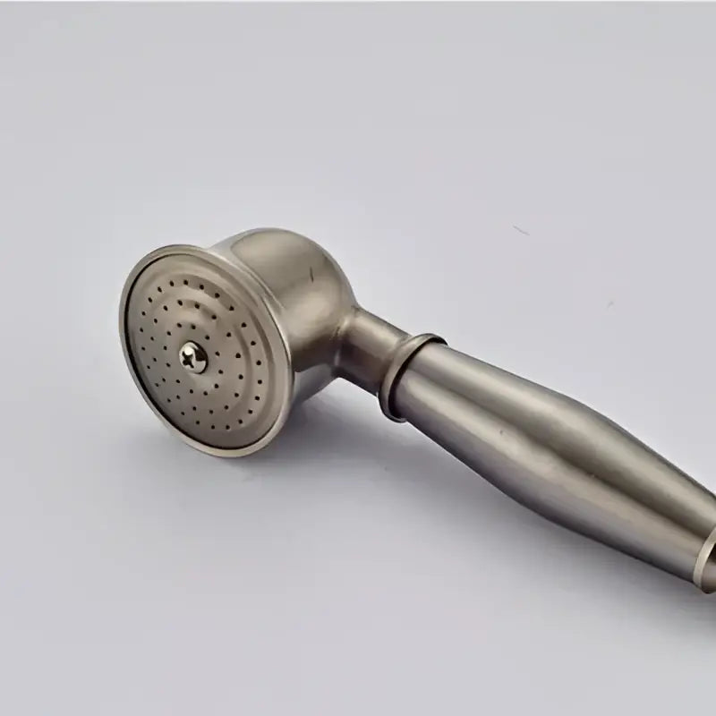 Vintage brass and bronze hand shower head faucet set – bathroom