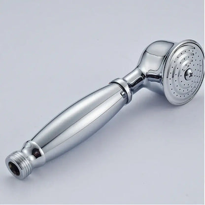 Vintage brass and bronze hand shower head faucet set – bathroom