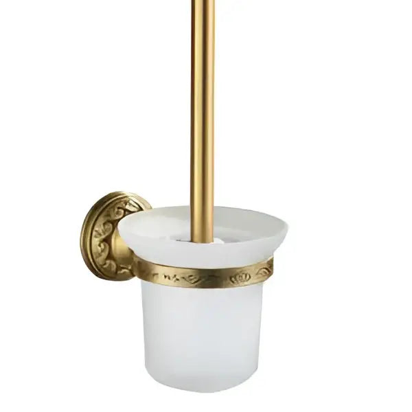 Vintage brass bathroom accessories set ornate bathroom hardware