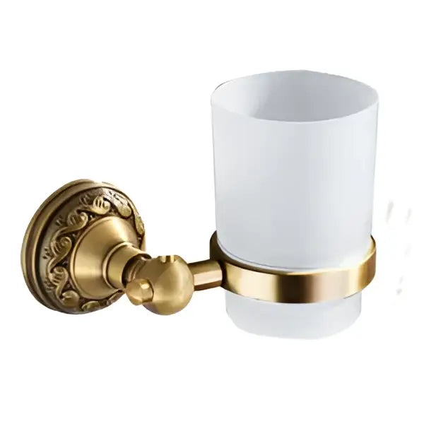 Vintage brass bathroom accessories set ornate bathroom hardware