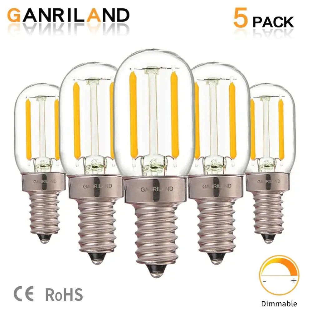 Vintage clear glass led filament night bulb bedroom dimmable light