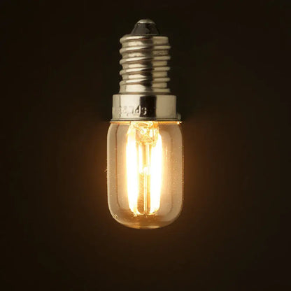 Vintage clear glass led tubular bulb kitchen e12 e14 dimmable light