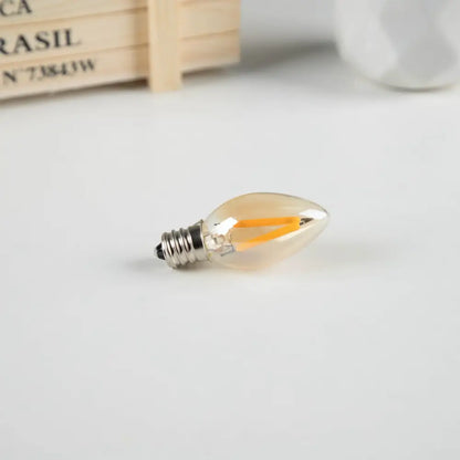 Vintage gold dimmable led filament edison candle light dining room bulb