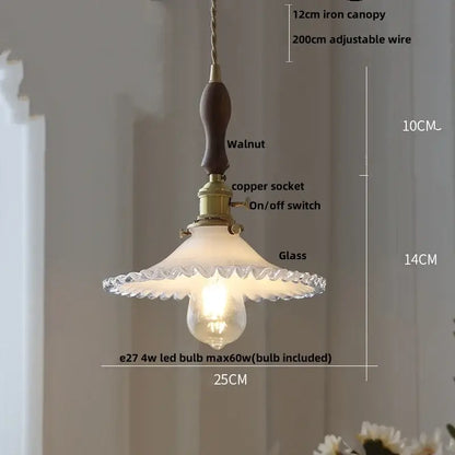 Vintage olive green glass led pendant lights kitchen brass hardware