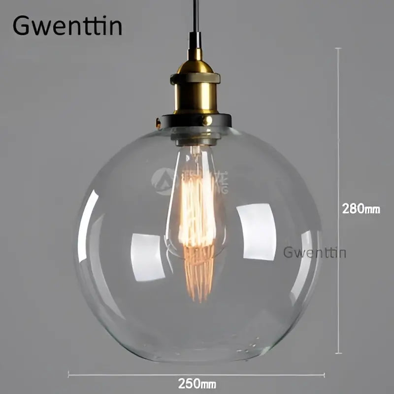 Vintage smoked glass and brass industrial pendant light set kitchen