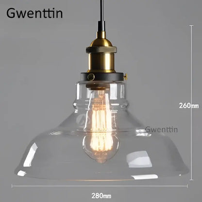 Vintage smoked glass and brass industrial pendant light set kitchen