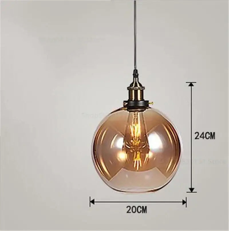 Vintage smoked glass ball pendant lights set of 4 kitchen brass accent