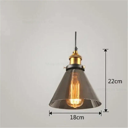 Vintage smoked glass ball pendant lights set of 4 kitchen brass accent