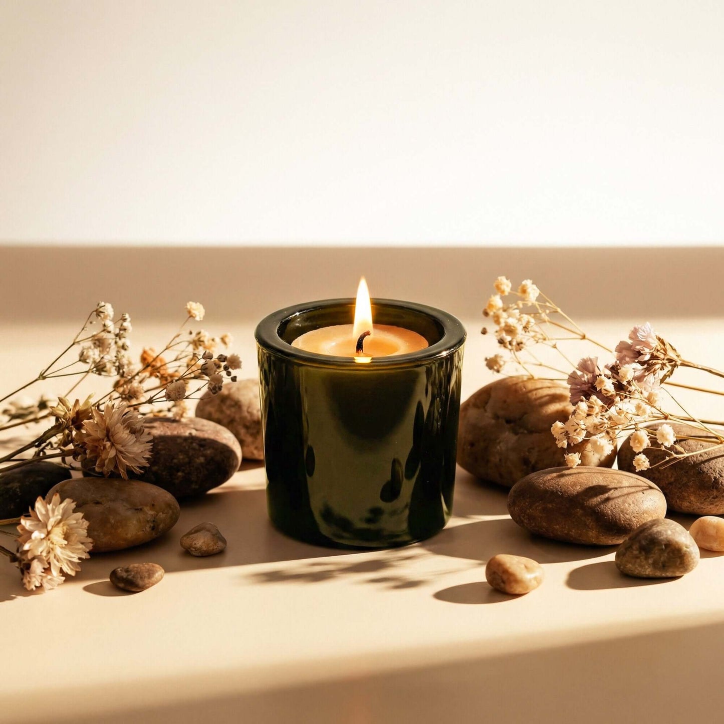 Heavy Glass Votive Candle Holders - 50% Recycled Glass