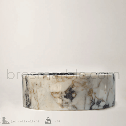 Calacatta Viola Marble Sink