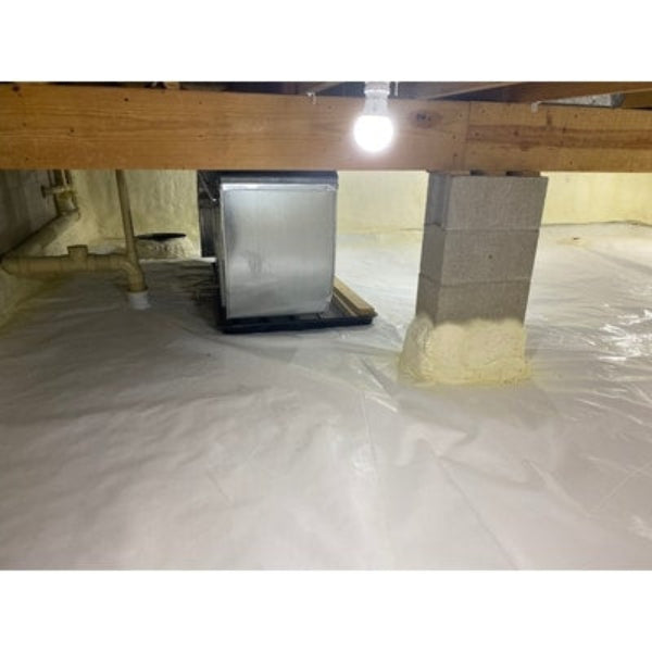 Viper CS Crawl Space Class A Woven Reinforced Vapor Barrier - 12 ft x 100 ft x 16 mils