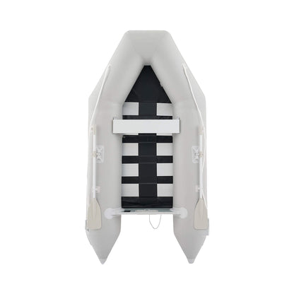Virtue US 10FT 4-Person Heavy-Duty Inflatable Dinghy Transom Sport Tender Boat (SAK98153)