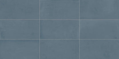 Vision Color River Blue Anti-Slip Resin Look Porcelain Tiles 3x12