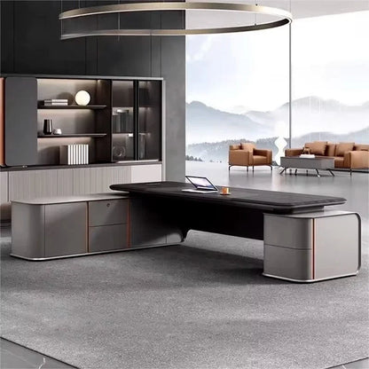 Canon · Modern L-Shaped Executive Desk