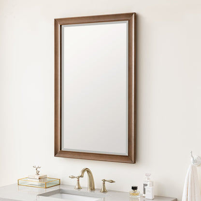 James Martin Glenbrooke 26" Mirror, Whitewashed Walnut