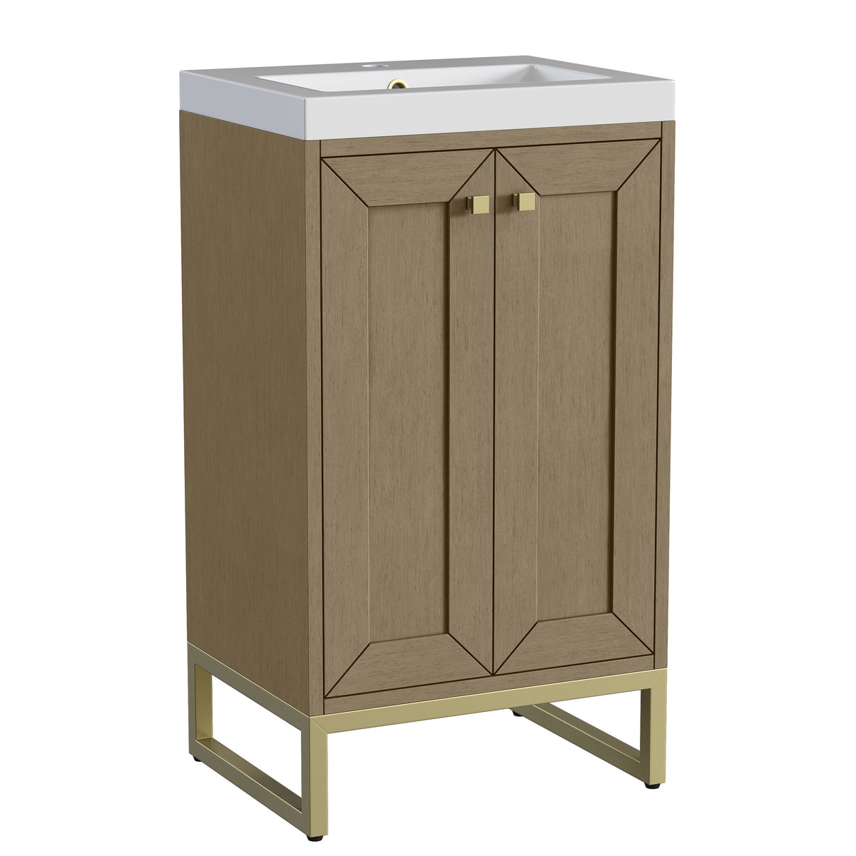 James Martin Chianti 20" Single Bathroom Vanity, Walnut Whisper