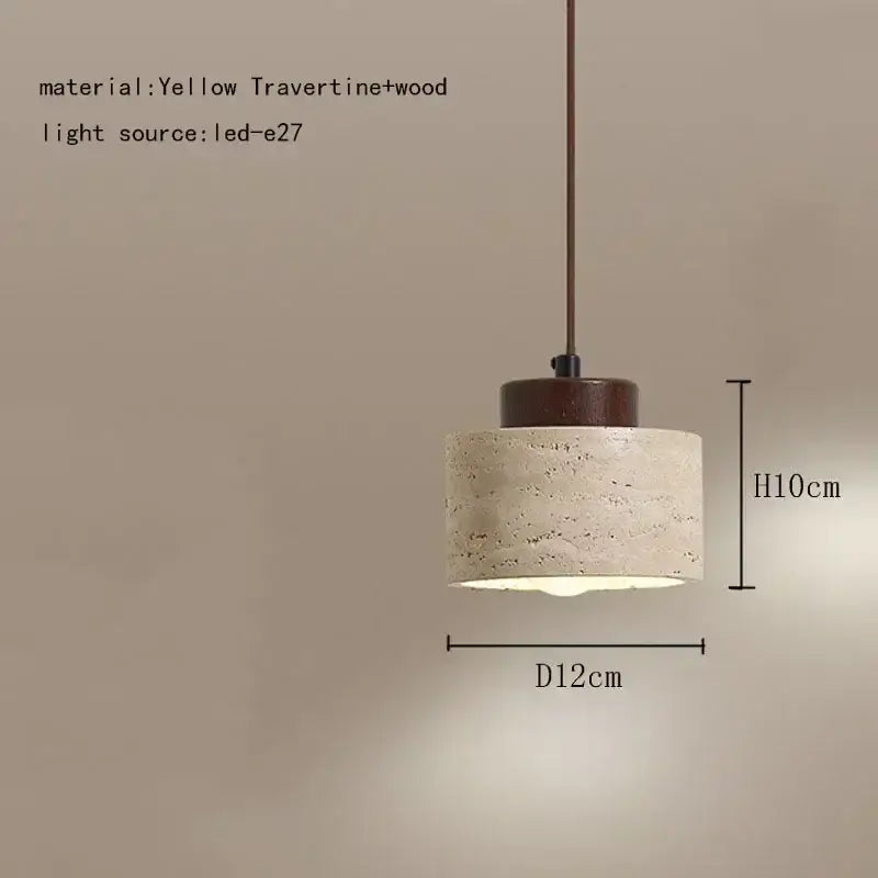 Wabi sabi beige and brown pendant light dining room elegant wabi