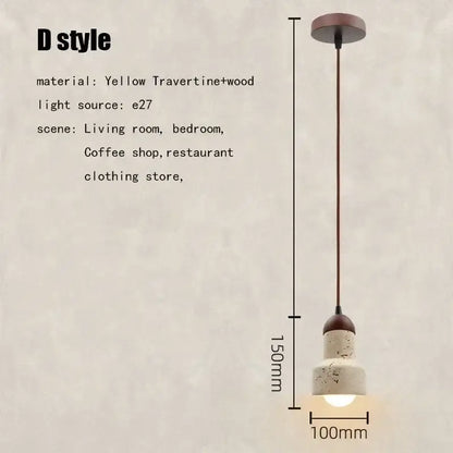 Wabi sabi beige and brown pendant light dining room elegant wabi